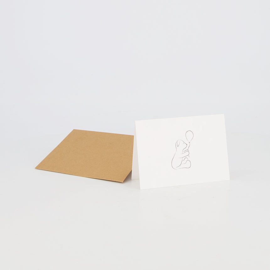 Dear Ted. Balloon Gift Card