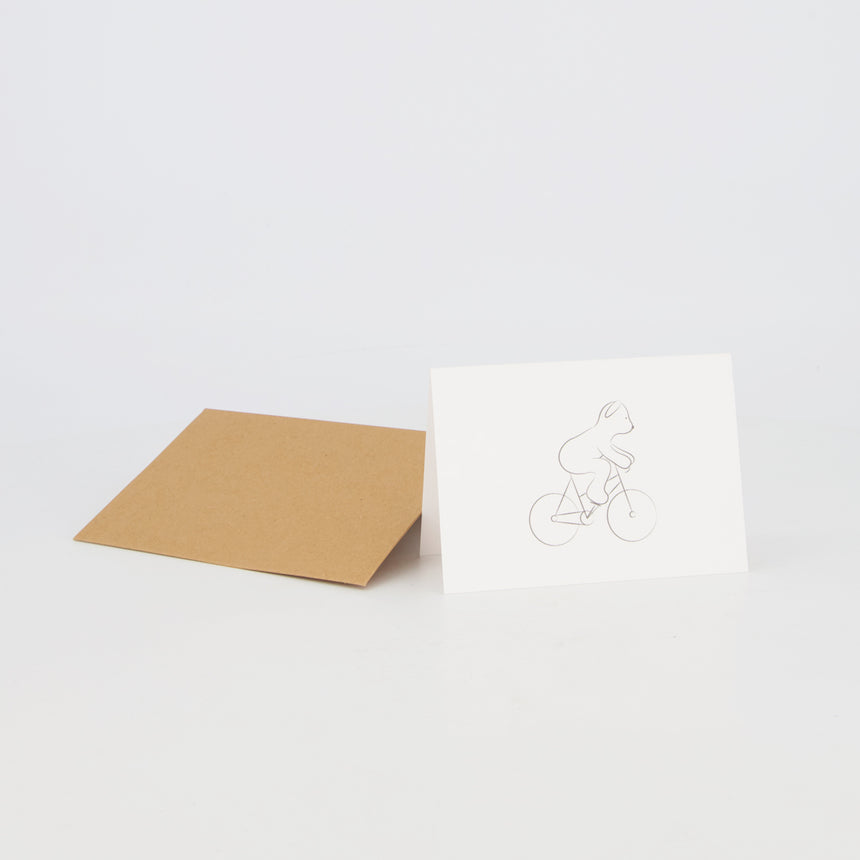 Dear Ted. Bicycle Gift Card